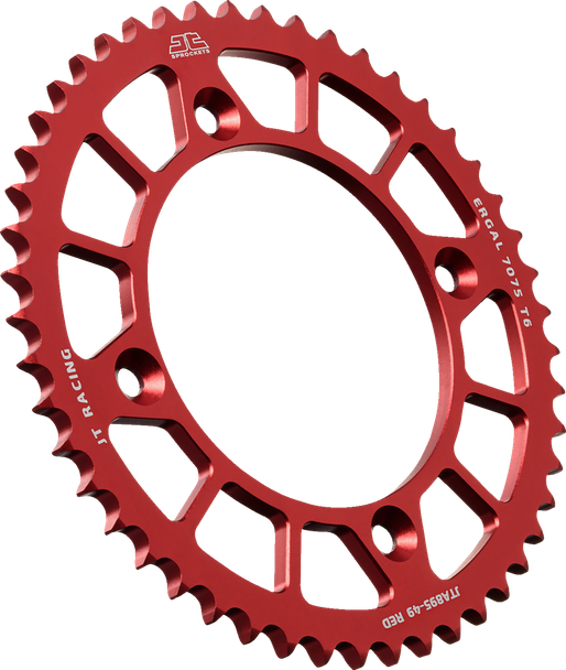 JT Sprockets JTA895.49RED Rear Sprocket - 49 Tooth - Red - Gas Gas/Husqvarna/KTM