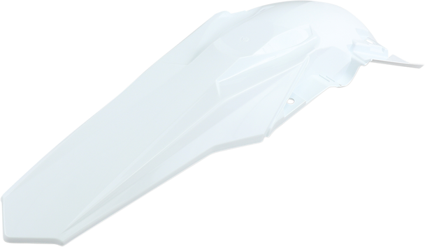 UFO SU04940#041 Mx Rear Fender - White - for Suzuki - Rmz 18-26