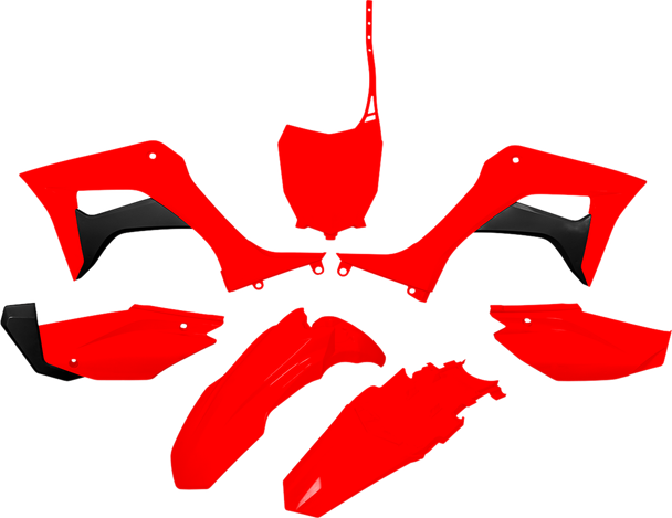 UFO HOKIT124@070 Replacement Body Kit - Red - for Honda - Crf 19-26