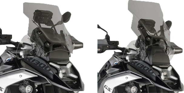 Givi D5143S Windshield - Smoked - for Bmw