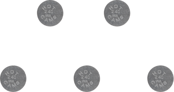 Hot Cams 5PK748240 Valve Shim - 7.48 x 2.40 - 5 pack