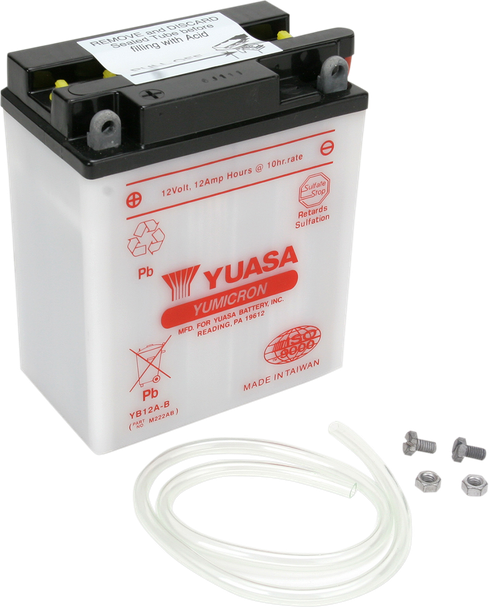 Yuasa YUAM222AB Battery - YB12A-B