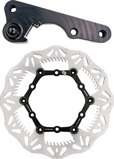 Gbrakes GBDOS6 Brake Rotor Kit with Bracket - Floating - 270 mm