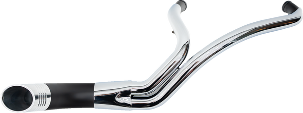 Trask TM-5740CH 2-into-1 Up Yours Exhaust System - Twin Cam - Chrome