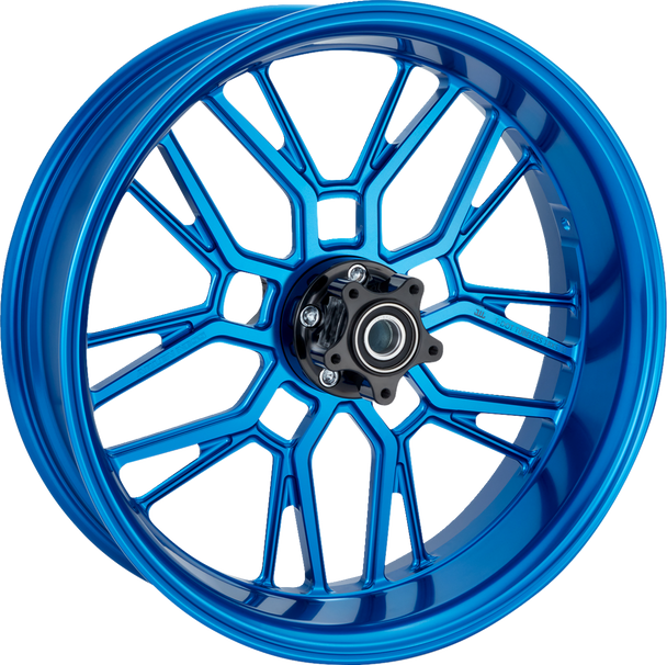 Arlen Ness 330-008 Rim - Split-Spoke - Blue - 18x5.5