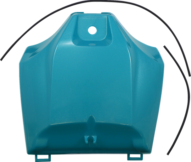 Acerbis 2685907441 Tank Cover - Teal/Metallic