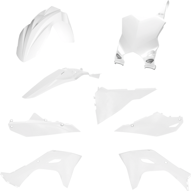 Cycra 1CYC-9436-42 5 Piece Replica Body Kit - White - for Kawasaki