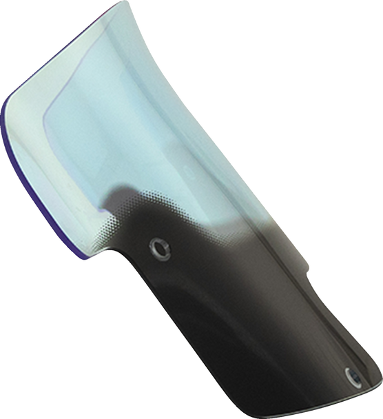 Klock Werks KWW-04-0626 Ice Flare Windshield - 8" - Blue - 20-25 for Indian