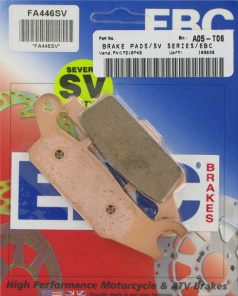 EBC FA446SV BRAKE PAD EBC FA446SV