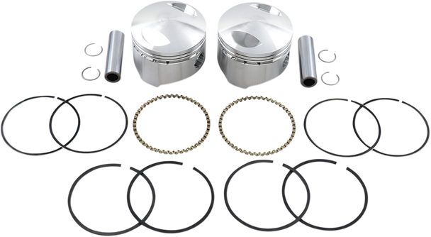 Wiseco K1614 Piston Kit - +0.010" - 80" Big Twin 1340 cc