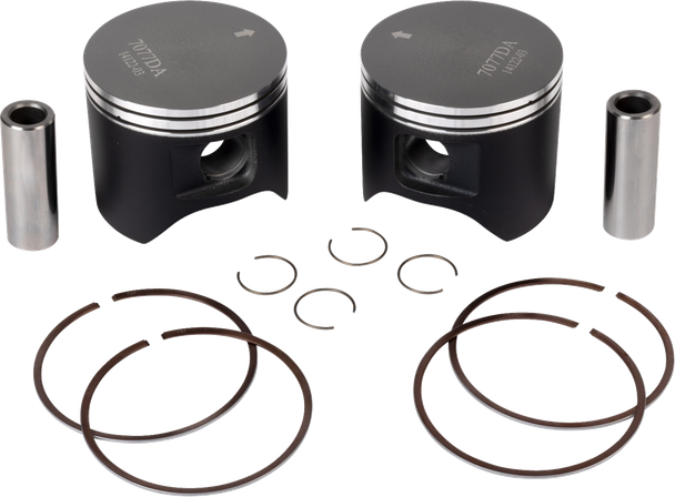 Wossner K7077DA-2 Piston Kit - 84.86 mm - for Polaris 800 Cfi