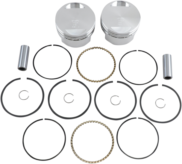 Wiseco K1660 Piston Kit - Standard - XL 1200 | Buell with Oem 1200 Heads
