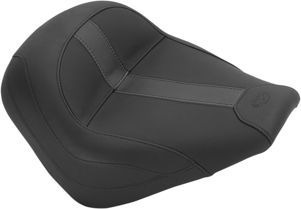 Mustang 75374 Seat Blk Vinyl Solo Scout