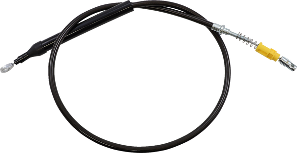 La Choppers LA-8155C19M Midnight Braided Clutch Cable - 18-21 Softail