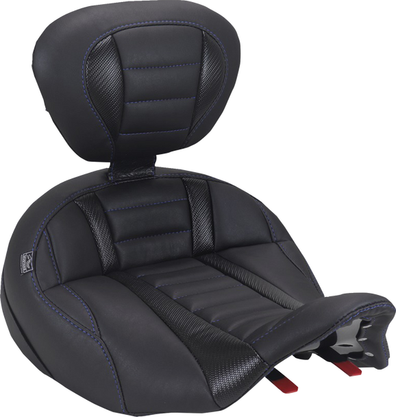 Mustang 89406SB Deluxe Touring Solo Seat - FLH/FLT 23-26