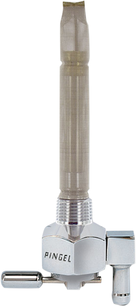 Pingel 6291-Ch Hex Fuel Valve - Chrome - 3/8" Npt