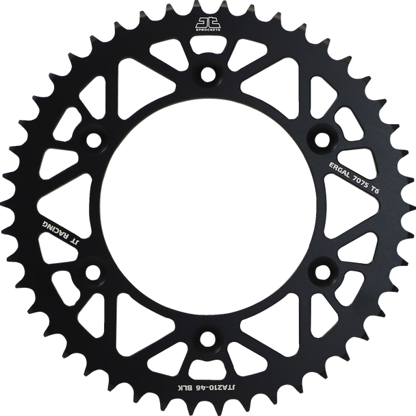 JT Sprockets JTA210.46BLK Rear Sprocket - Black - 46 Tooth