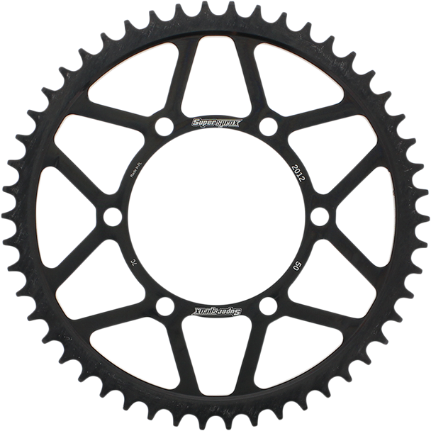 Supersprox RFE-2012-50-BLK Rear Sprocket - 50 Tooth