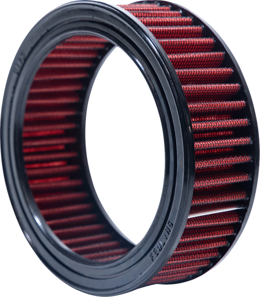 Feuling Parts 5412 Replacement Ba Slim Air filter - Red - Twin Cam