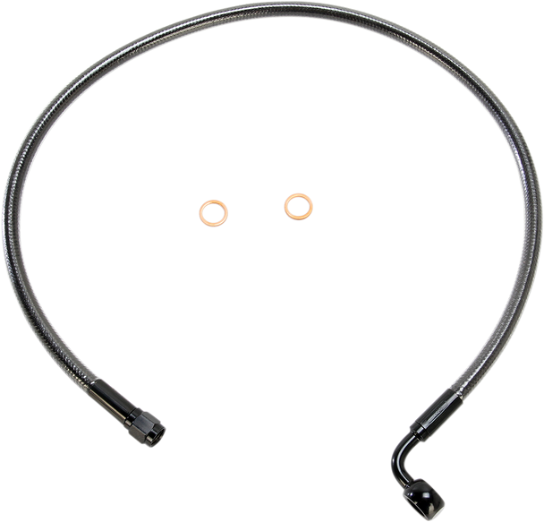 Magnum Shielding AS47226 Brake Line - 10 mm-90° - 26" - Black Pearl