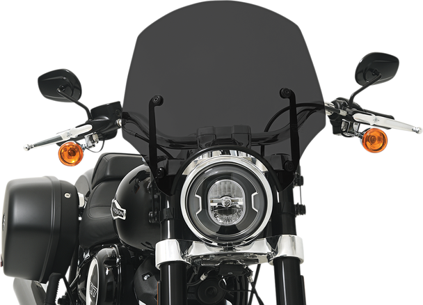 Memphis Shades MEP5265 El Paso Windshield - Dark Black Smoke