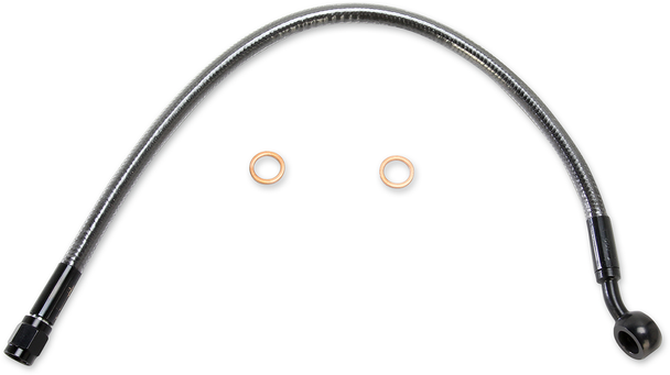Magnum Shielding AS47115 Brake Line - 10mm-35° - 15" - Black Pearl