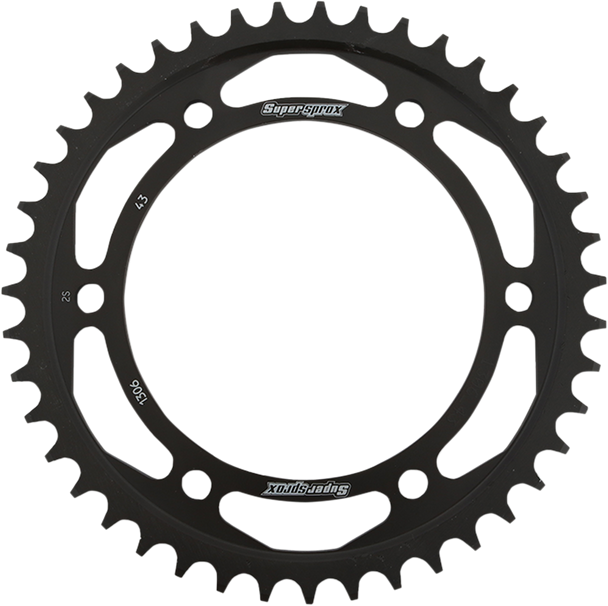 Supersprox RFE-1306-43-BLK Rear Sprocket - 43 Tooth