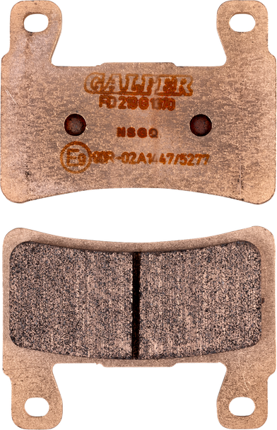 GALFER FD219G1370 PAD BRAKE FRONT CERAMIC