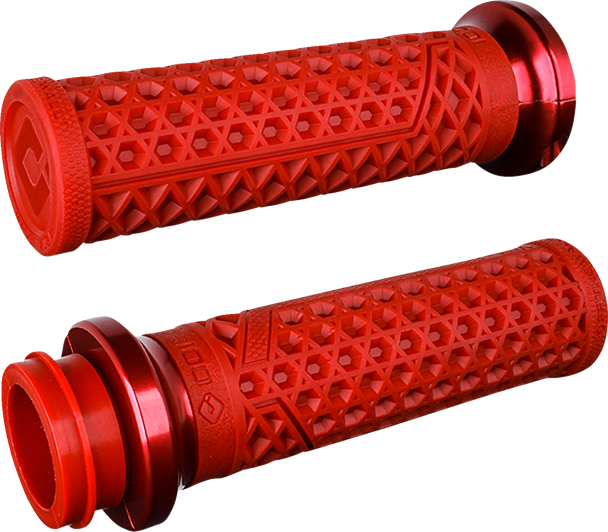Odi V31VHCWDR-R Vans for Harley Davidson Grips - Cable - Red/Red
