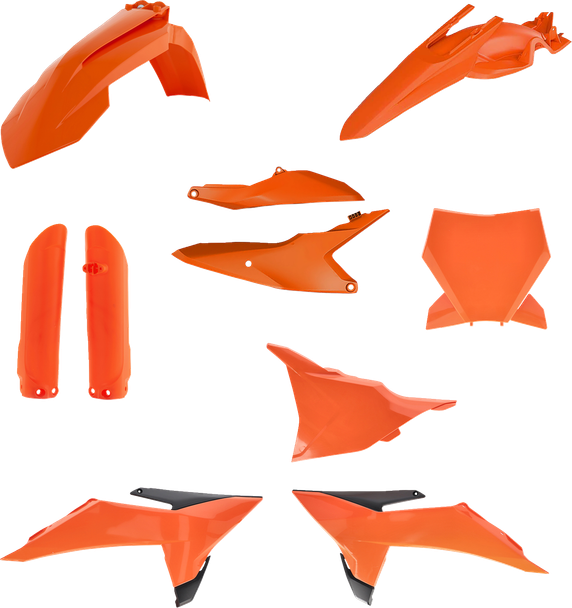 Acerbis 2987148211 Full Body Kit - 25 Oem Orange/Black - Sx 85 25