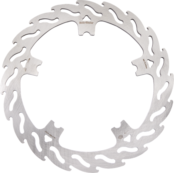 MOTO-MASTER 110766-PU Brake Rotor - Front Right - Flame