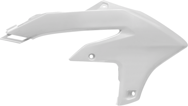 Polisport 8498400002 Radiator Covers - White - for Yamaha