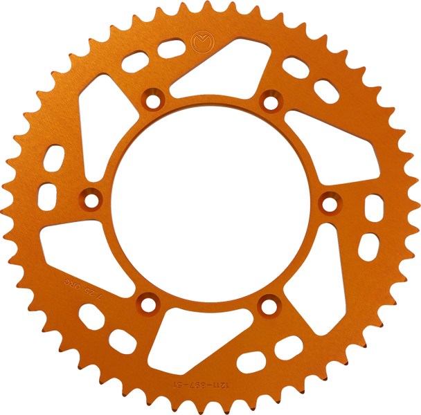 Moose Racing 1211-897-51-14 Rear Sprocket - 51 Tooth - Husaberg/for Husqvarna/for KTM