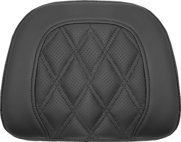 Saddlemen 061144 Roadsofa Sissy Bar Pad - Black - Lattice Stitch - Indian 14-22