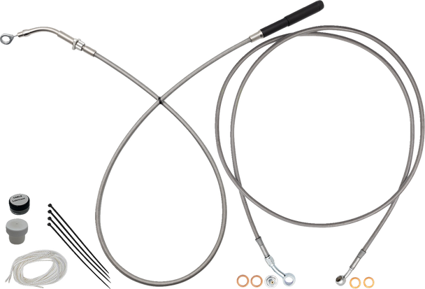 Fat Baggers Inc. 219914 Ez Install Kit - Full Length - Braided Stainless Steel