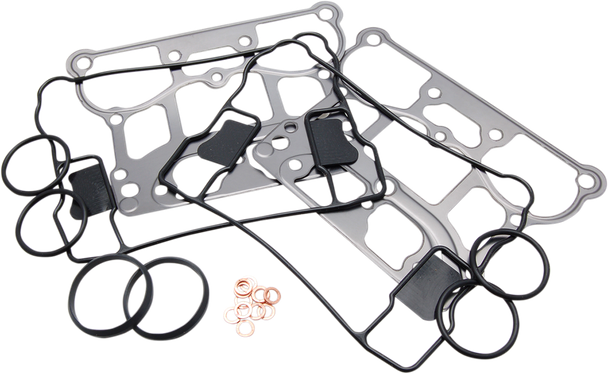 Cometic C9155 S&S Die-Cast Rocker Box Gasket Kit - Est - 99-17 Twin Cam