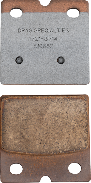 Drag Specialties 1721-3714 Sintered Brake Pads