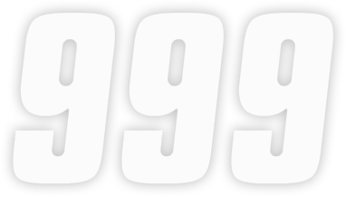 Factory Effex 08-90019 Fx Factory Number 9 - White - 4"