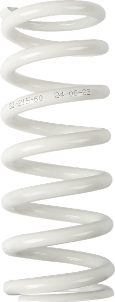 Moose Racing 1312-0960 Shock Spring - 59 mm - 60 n/mm - White