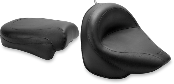 Mustang 75912 Wide Vintage Two Piece Seat for Yamaha VSTAR1100 00-09