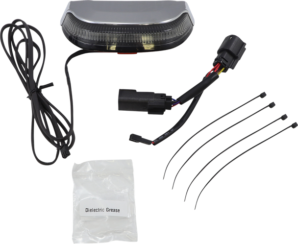 Ciro 40153 Taillight - Smoke Lens - Chrome