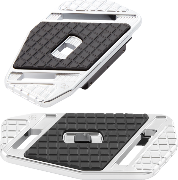 Arlen Ness 410-029 SpeedLiner Passenger Floorboards - Chrome