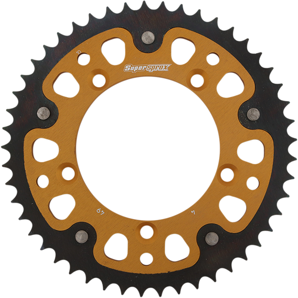 Supersprox RST-4-49-GLD Stealth Rear Sprocket - 49 Tooth - Gold - for Ktm