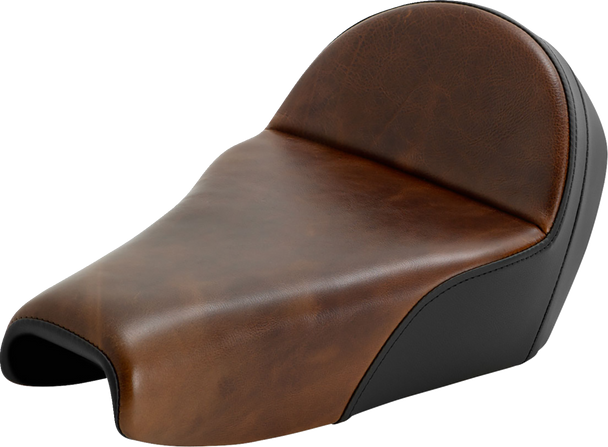 Saddlemen 807-11B-0041 Lariat Solo Seat - Distressed Leather - XL 04-22