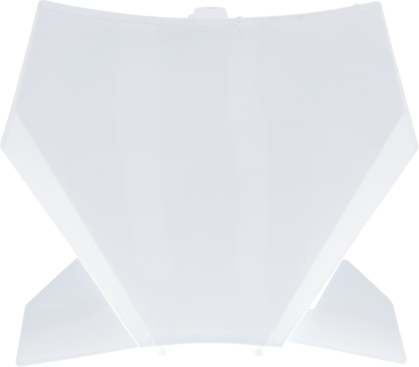 Acerbis 2987170002 Front Number Plate - White