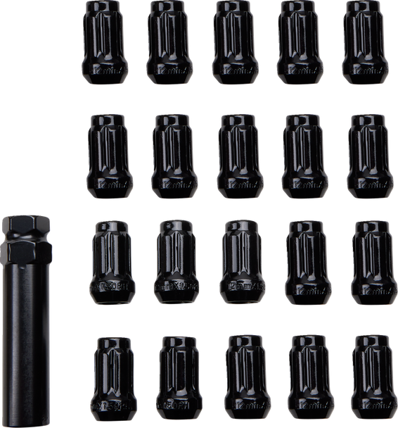 Itp BLUG22BX Lug Nuts - M12 X 1.50 - Splined with Key - 20 Pack