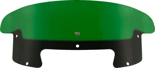 Klock Werks KWW-04-0630 Kolor Flare Windshield - 8" - Green - for Indian