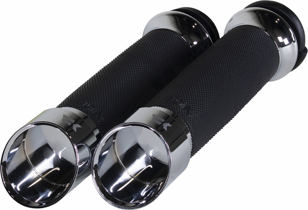 Khrome Werks 500160 Edge Grips - Custom Contour - TBW - Chrome
