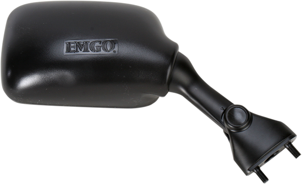 Emgo 20-97221 Mirror - Side View - Rectangle - Black - Right