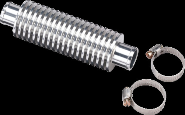 MOOSE RACING HARD-PARTS 1902-1079 COOLER IN LINE MSE SILVER